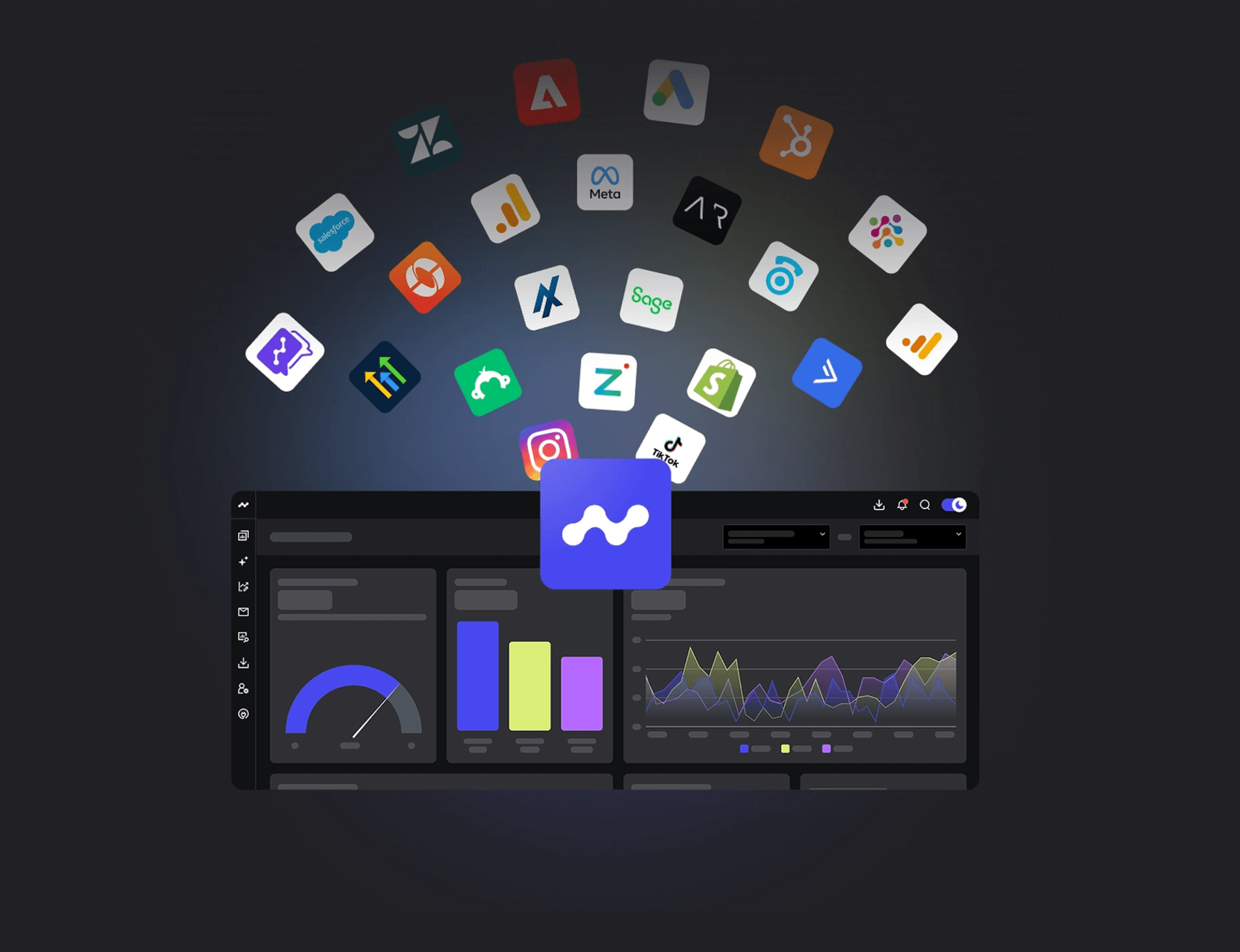 Corral Data product design illustration